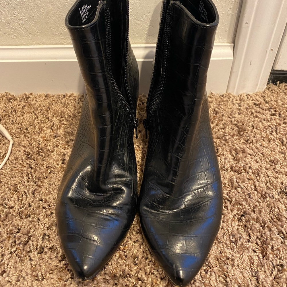 Black booties